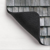 Holzschindeln Schindeln wood shingles マウスパッド (コーナー)