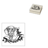 Holzstempel Magyar Vizsla ラバースタンプ (押印)