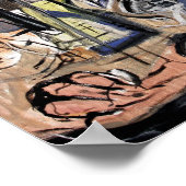 Homage Cubism POSTER /デザインby VinnyFish ポスター (角)