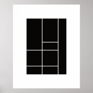 Homage to Mondrian 1.1 ポスター