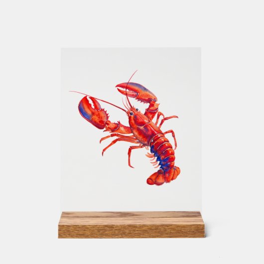 Homard アクリルサイン (正面)