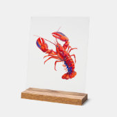 Homard アクリルサイン (傾斜)