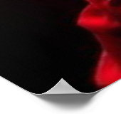 Hombre con palabra ABSTEMIO en luces de neón estil ポスター (角)