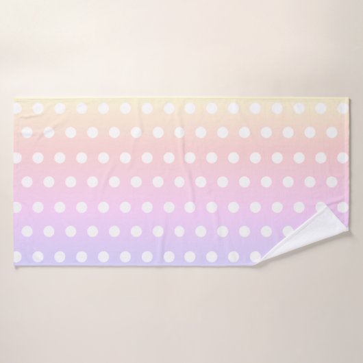 Hombre Poka Dots バスタオル (バスタオル)