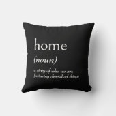 HOMEの辞書的定義 クッション (裏面)