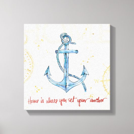 Homeはいかり キャンバスプリント (正面)