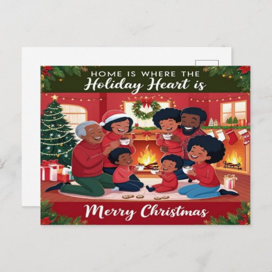 Homeはハートのはがき シーズンポストカード (正面/裏面)