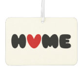 Homeはハート カーエアーフレッシュナー (裏面)