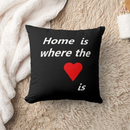 Homeはハート クッション (ブランケット)