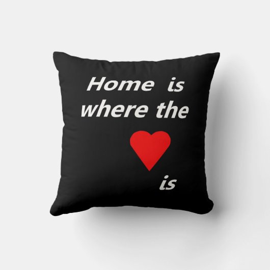 Homeはハート クッション (裏面)