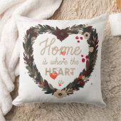 Homeはハート クッション (ブランケット)