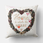 Homeはハート クッション (裏面)