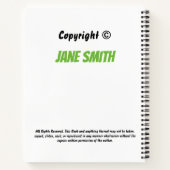 Homeはハート ノートブック (裏面)