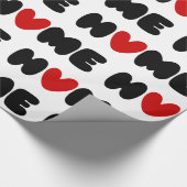 Homeはハート ラッピングペーパー (角)