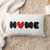 Homeはハート ランバークッション (ブランケット)