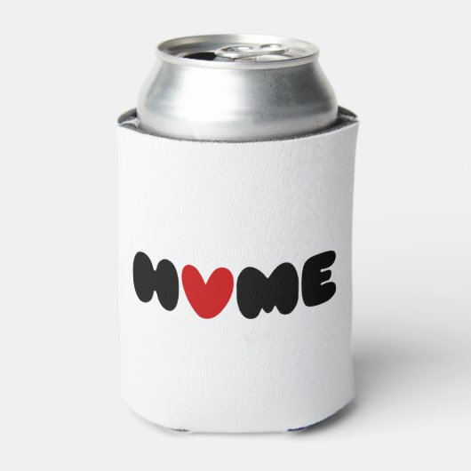 Homeはハート 缶クーラー (缶正面)