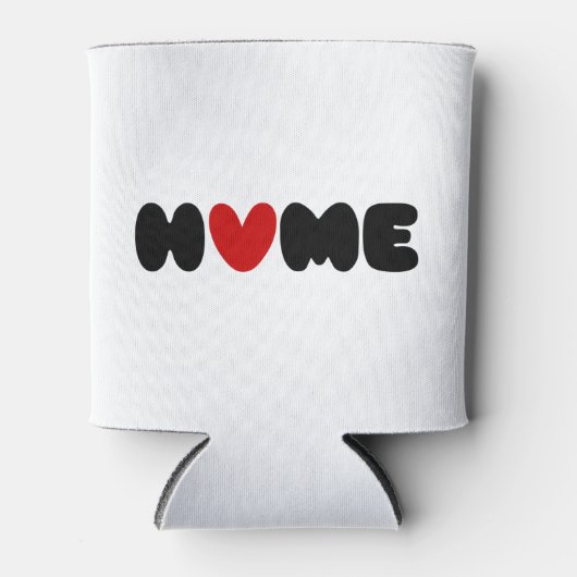 Homeはハート 缶クーラー (正面)