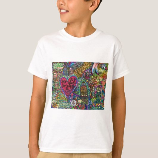 Homeはハート Tシャツ (正面)