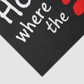 Homeは前部印刷がBlackティッシュペーパー 薄葉紙 (詳細)