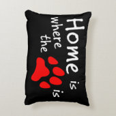 Homeは前部印刷の場所 アクセントクッション (裏面(縦))