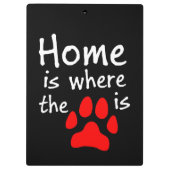 Homeは前部印刷の場所 クリップボード (裏面)