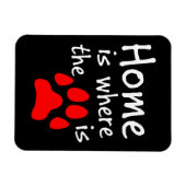 Homeは前部印刷の場所 マグネット (横)