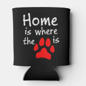 Homeは前部印刷の場所 缶クーラー (裏面)