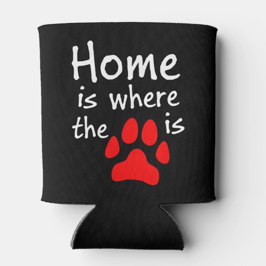 Homeは前部印刷の場所 缶クーラー (裏面)