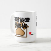 Homeは手がある場所 – ポープリントハウス コーヒーマグカップ (正面左)