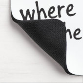 Homeは手の印刷がマウスパッドである場所 マウスパッド (コーナー)