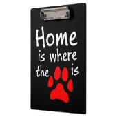 Homeは手の印刷がBlack Clipboardである場所 クリップボード (左)