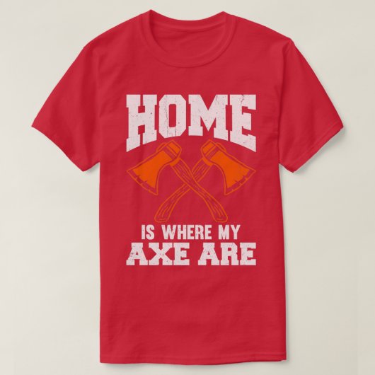 Homeは私のAxがTクラシックシャツの場所 Tシャツ (デザイン正面)