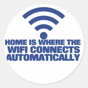 Homeはwifiが自動的に接続する場所 ラウンドシール