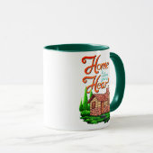 HomeはYourハート マグカップ (正面右)
