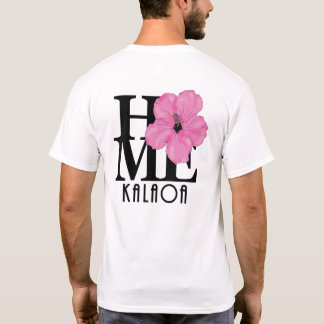HOMEカラオアピンク(バックプリント) Tシャツ