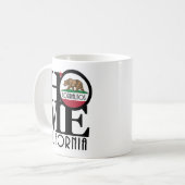 HOMEコラリトスCalifornia 11oz コーヒーマグカップ (正面左)