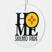 HOMeサンランドパークニューメキシコ セラミックオーナメント (左)