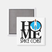 HOMEザ宇宙フロリダ州沿岸 マグネット (正面/裏面)