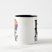 HOMEスコッツデールアリゾナ11oz ツートーンマグカップ (中央)
