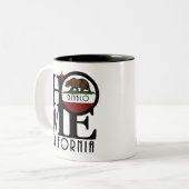 HOMEディアブロカリフォルニア11oz ツートーンマグカップ (正面左)