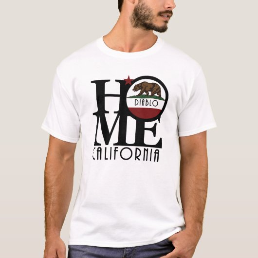 HOMEディアブロカリフォルニア Tシャツ (正面)
