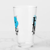 HOMEナナクリハワイブルーハイビスカス タンブラーグラス (左)