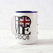 HOMEロンドン15oz （イギリス国旗） ツートーンマグカップ (正面左)