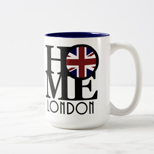 HOMEロンドン15oz （イギリス国旗） ツートーンマグカップ (右)