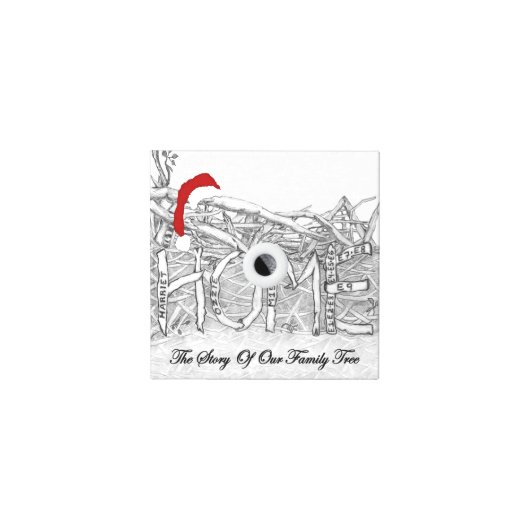 HOME私たちの家族の木の物語SWFLイーグルズ キューブオーナメント (トップ)