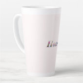 Home. カフェラテマグ (左アングル)