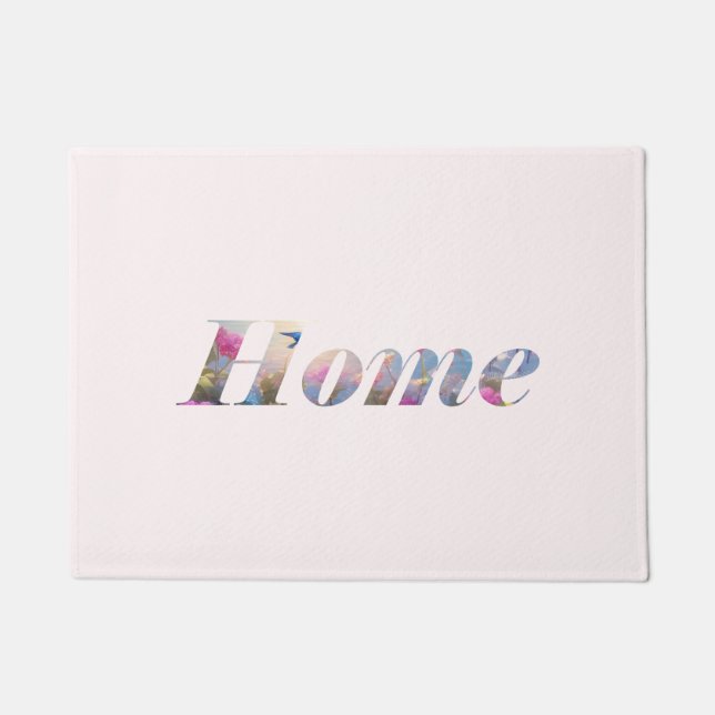 Home. ドアマット (正面)