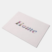 Home. ドアマット (アングル)