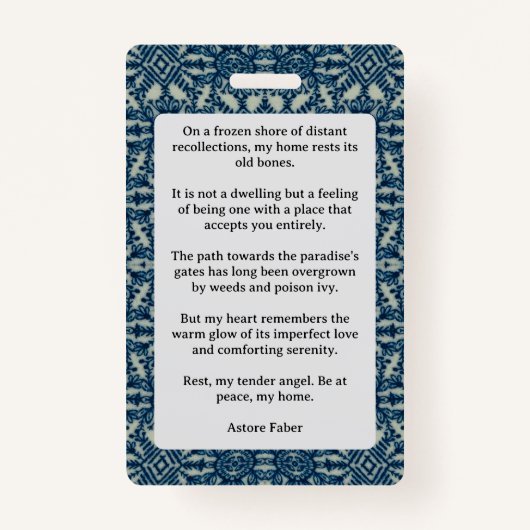 Home バッジ (裏面)