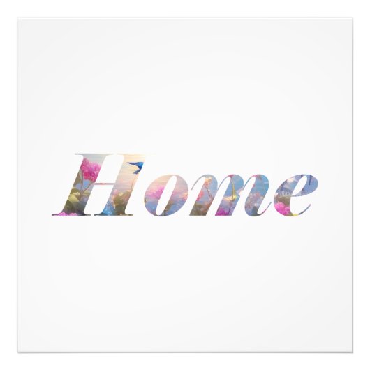 Home フォトプリント (正面)